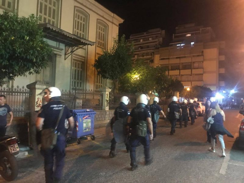Επεισόδια στη συγκέντρωση για την επέτειο δολοφονίας του Παύλου Φύσσα σε όλη τη χώρα – Πέντε τραυματίες (εικόνες,βίντεο)